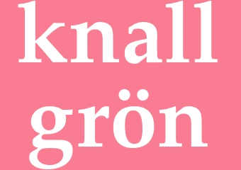 Synonym knallgrön