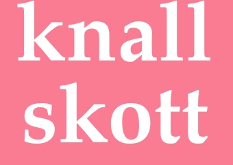 Synonym knallskott