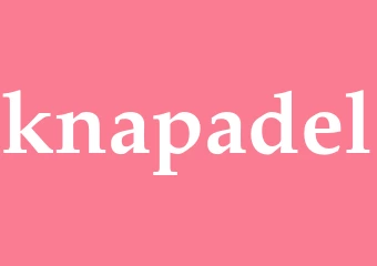 Synonym knapadel