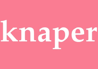 Synonym knaper