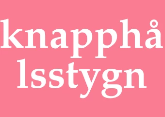 Synonym knapphålsstygn