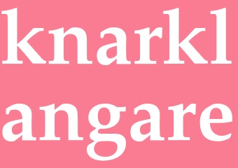 Synonym knarklangare