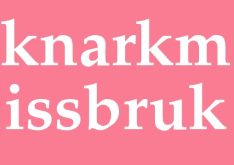 Synonym knarkmissbruk