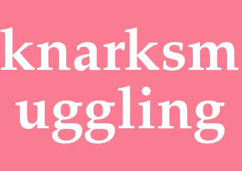 Synonym knarksmuggling