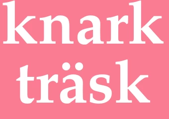 Synonym knarkträsk