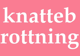 Synonym knattebrottning