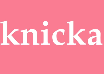 Synonym knicka