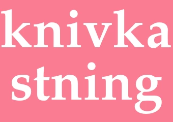 Synonym knivkastning