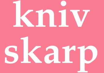 Synonym knivskarp