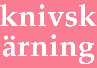 Synonym knivskärning