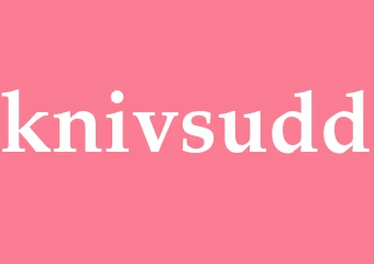 Synonym knivsudd