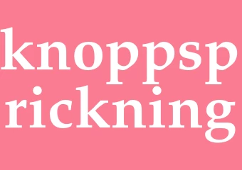 Synonym knoppsprickning