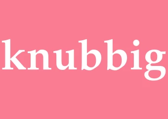 Synonym knubbig
