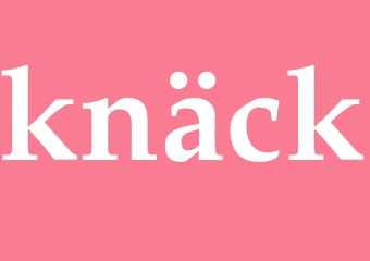 Synonym knäck