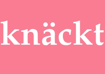 Synonym knäckt