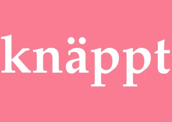 Synonym knäppt