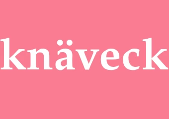 Synonym knäveck