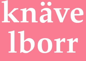 Synonym knävelborr