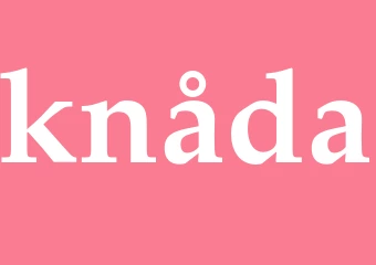 Synonym knåda