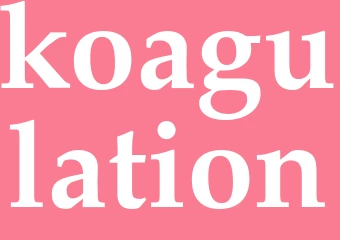 Synonym koagulation