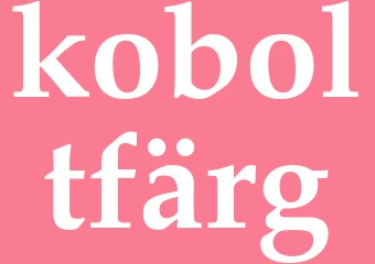 Synonym koboltfärg