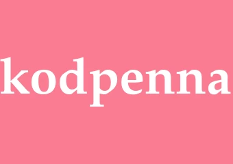 Synonym kodpenna