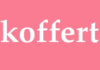 Synonym koffert