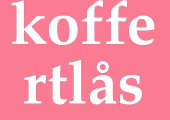 Synonym koffertlås