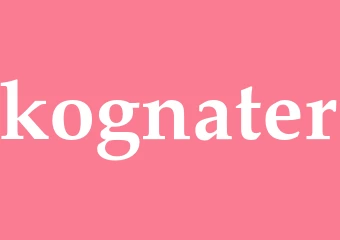 Synonym kognater