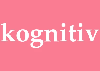 Synonym kognitiv