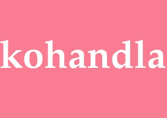 Synonym kohandla