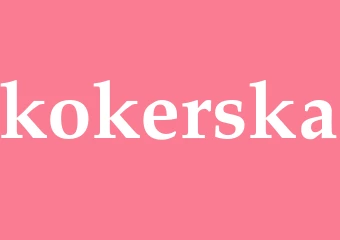 Synonym kokerska