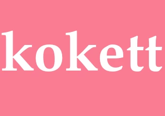 Synonym kokett