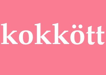 Synonym kokkött