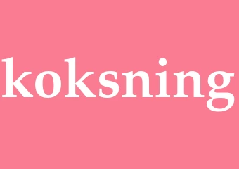 Synonym koksning