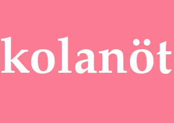 Synonym kolanöt