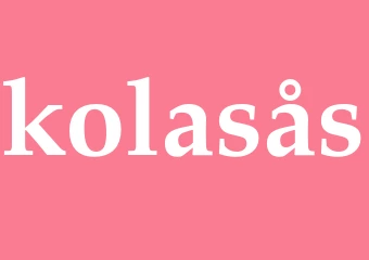 Synonym kolasås