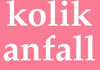 Synonym kolikanfall