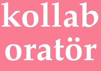 Synonym kollaboratör