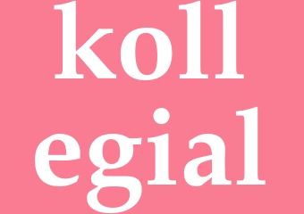 Synonym kollegial