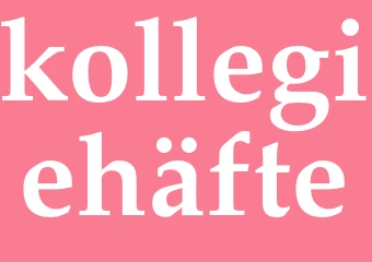 Synonym kollegiehäfte