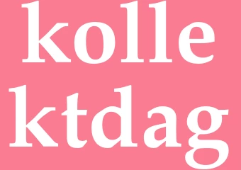 Synonym kollektdag