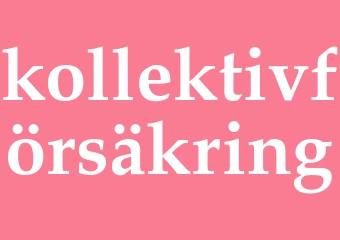 Synonym kollektivförsäkring