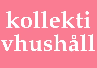 Synonym kollektivhushåll