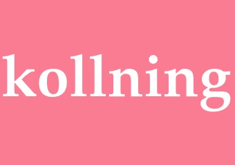 Synonym kollning