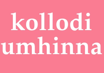 Synonym kollodiumhinna