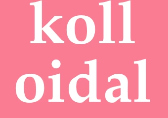 Synonym kolloidal