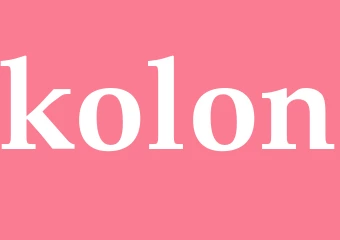 Synonym kolon