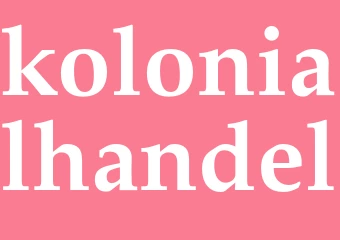 Synonym kolonialhandel