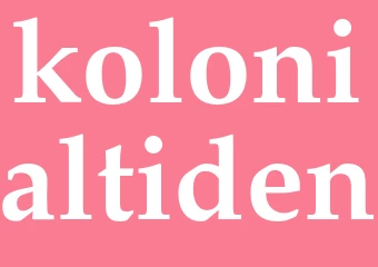 Synonym kolonialtiden